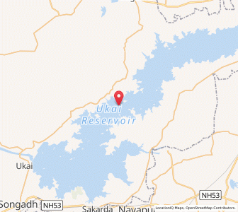 Map of Vajpur, Gujarat