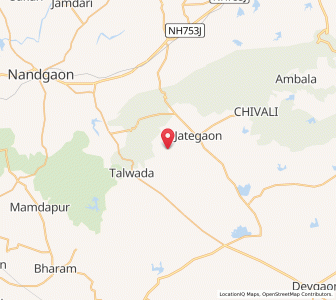 Map of Vakle, Maharashtra