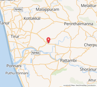 Map of Valancheri, Kerala