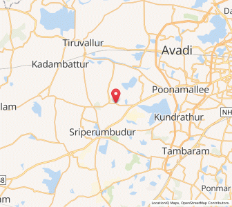 Map of Valapuram, Tamil Nadu