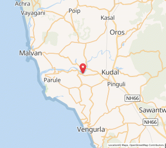 Map of Valaval, Maharashtra