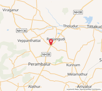 Map of Valikandapuram, Tamil Nadu