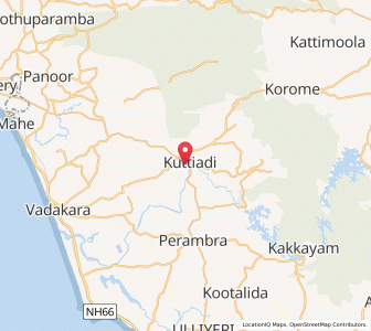 Map of Valiyannur, Kerala