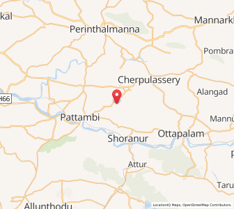 Map of Vallappula, Kerala