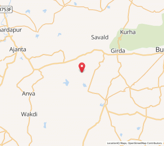 Map of Valsavangi, Maharashtra