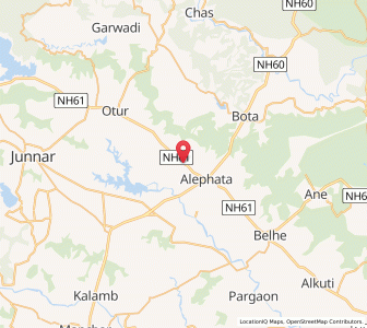 Map of Valunjvadi, Maharashtra