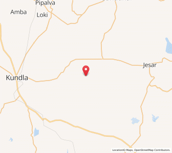 Map of Vanshiali, Gujarat