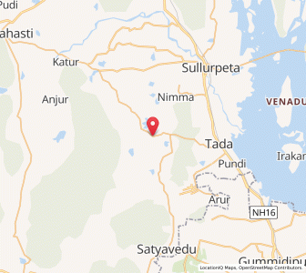 Map of Varadayyapalaiyam, Andhra Pradesh
