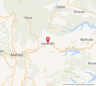Map of Varandha, Maharashtra