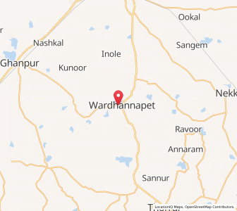 Map of Vardannapet, Andhra Pradesh