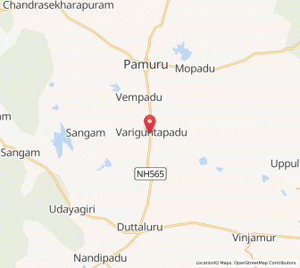 Map of Variguntapadu, Andhra Pradesh