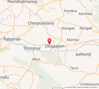 Map of Variyamkulam, Kerala
