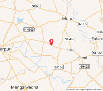 Map of Varkute, Maharashtra