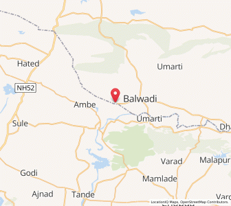 Map of Varla, Madhya Pradesh