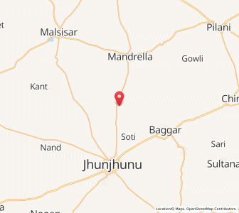 Map of Vasoda ki Dhani, Rajasthan