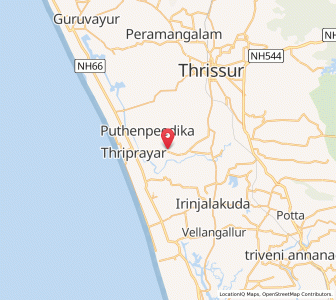 Map of Vatakemuri, Kerala