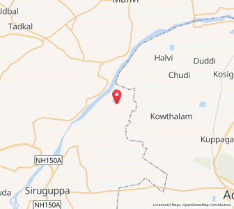 Map of Vattumuruvani, Andhra Pradesh