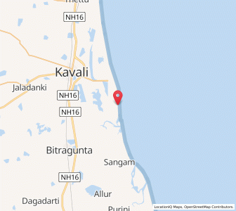 Map of Vatturupallepalem, Andhra Pradesh