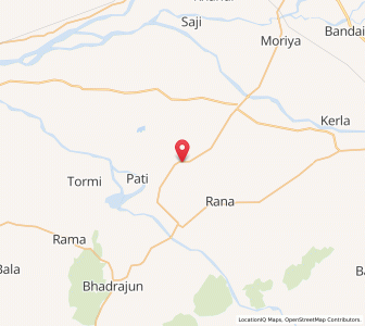 Map of Vayad, Rajasthan