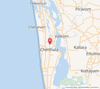 Map of Vayalar, Kerala