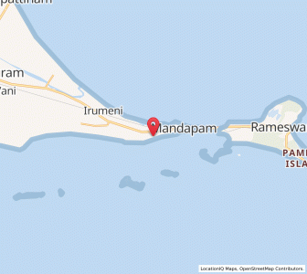 Map of Vedalai, Tamil Nadu