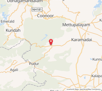 Map of Velingkod, Tamil Nadu