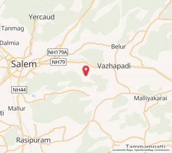 Map of Vellalakundam, Tamil Nadu