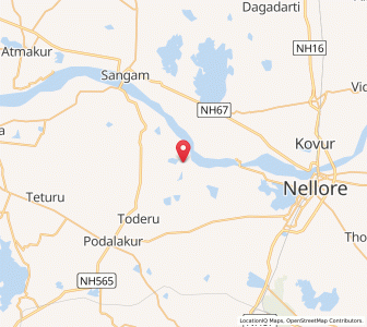 Map of Vellanti, Andhra Pradesh