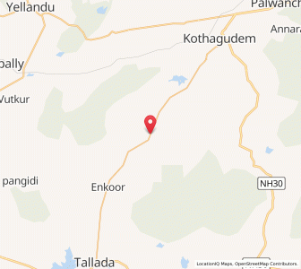 Map of Vengannapalem, Andhra Pradesh