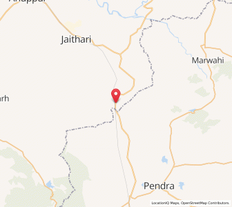 Map of Venkatnagar, Madhya Pradesh