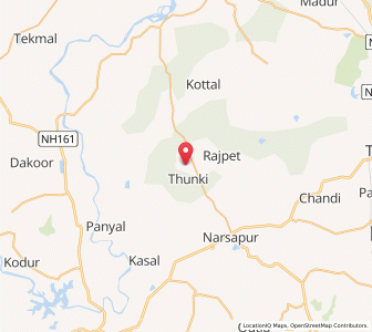 Map of Venkatraopet, Andhra Pradesh