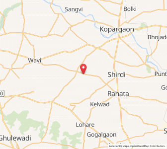 Map of Ves, Maharashtra