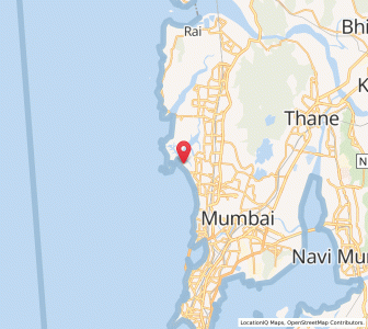 Map of Vesava, Maharashtra