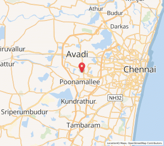 Map of Viraraghavapuram, Tamil Nadu