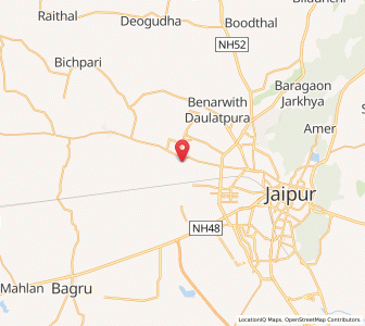 Map of Virhathod, Rajasthan