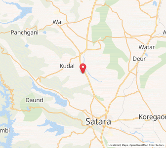 Map of Virmora, Maharashtra