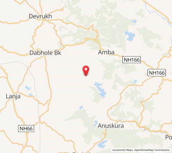 Map of Vishalgarh, Maharashtra