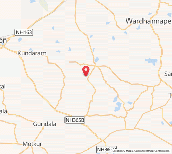 Map of Visnur, Andhra Pradesh
