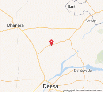 Map of Vithodar, Gujarat