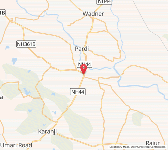 Map of Wadki, Maharashtra