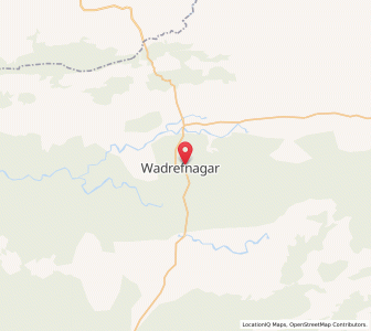 Map of Wadrupragar, Chhattisgarh