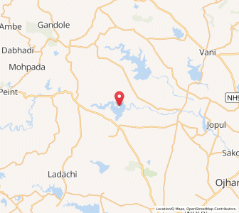 Map of Waghad, Maharashtra