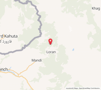Map of Waranpathri, Kashmir