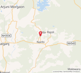 Map of Wargaon, Chhattisgarh