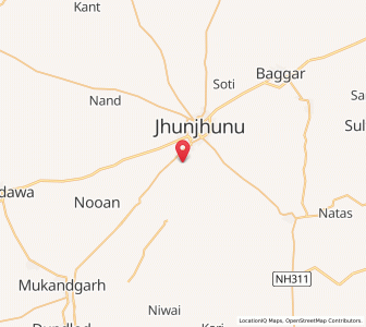 Map of Warispura, Rajasthan
