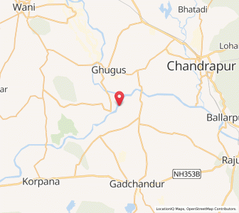 Map of Wedi, Maharashtra