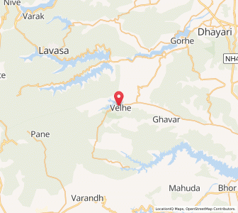 Map of Welhe Khurd, Maharashtra
