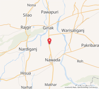 Map of Worhanpur, Bihar