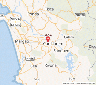 Map of Xelvona, Goa