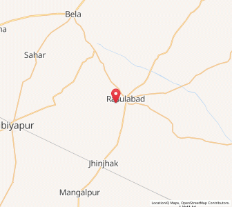 Map of Yadavnagar, Uttar Pradesh